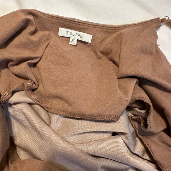 Gorgeous Velvet Gold Slip Dress by Z Supply - Picture 3 of 5